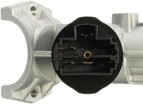 FanPaYY Lenkradschloss Starterschalter mit Doppelschlüssel Zündschloss 5-polig 4162HN Für Peu-geot B