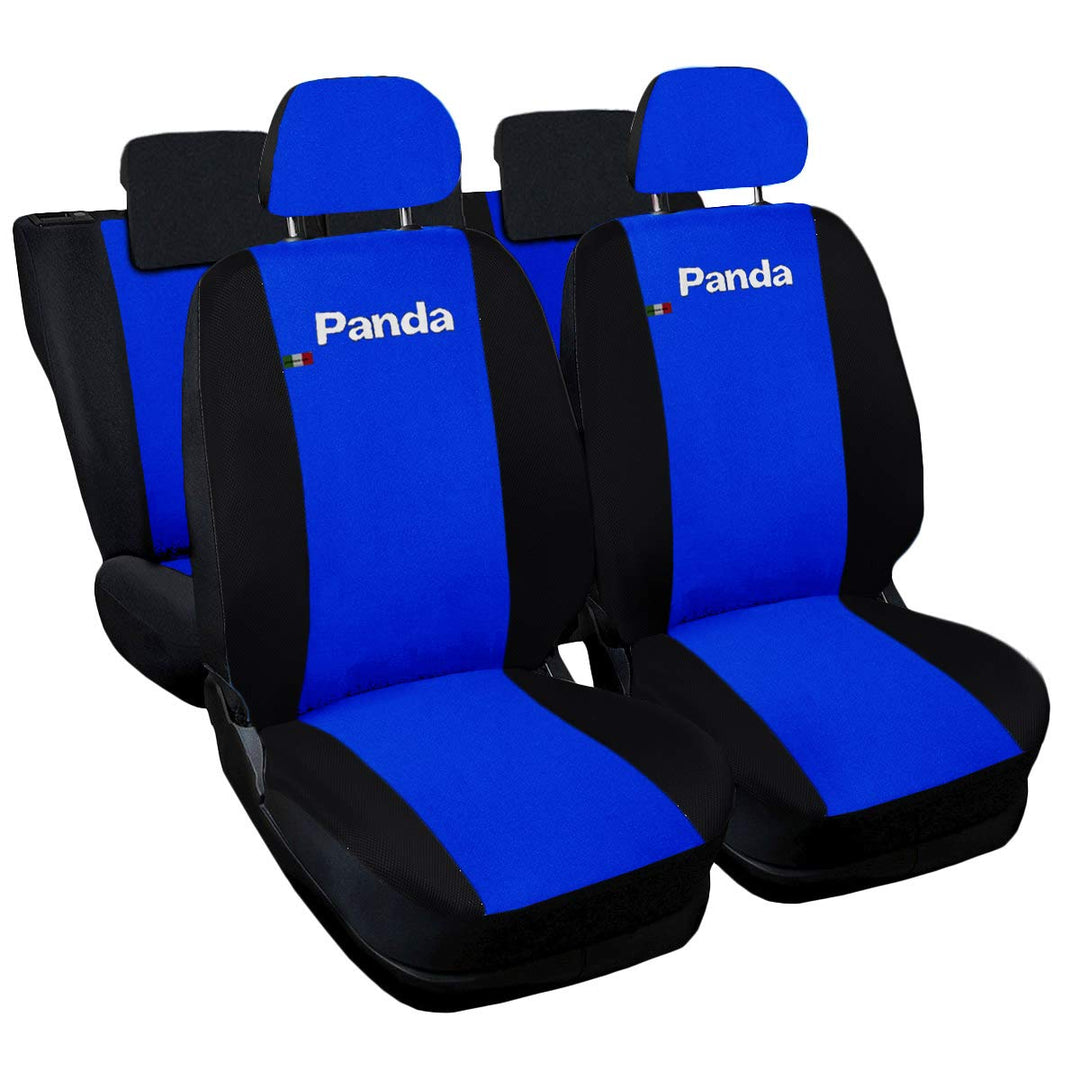 Auto Accessori Lupex - Kompatible Autositzbezüge für Panda zweite 169 und dritte 319 Reihe, königsbl