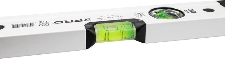 PRO600 Wasserwaage 30cm mit 2% Gefälle - Ergonomischen Profil und ERS+ (Easy Reading System) Präzise