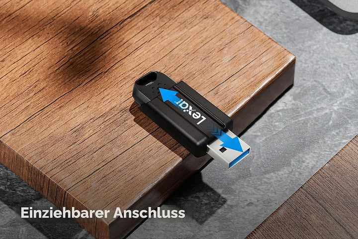 Lexar JumpDrive S80 USB 3.1 Stick 128GB, Schwarz S80 128GB, S80 128GB