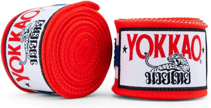 Yokkao Premium Hand Wraps Premium Red, Premium Red