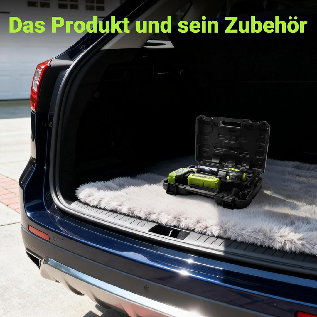 Handstaubsauger, Autostaubsauger, Auto Zubehör, Mini Staubsauger | 30000Pa Saugkraft, 3000mAh Akku ×