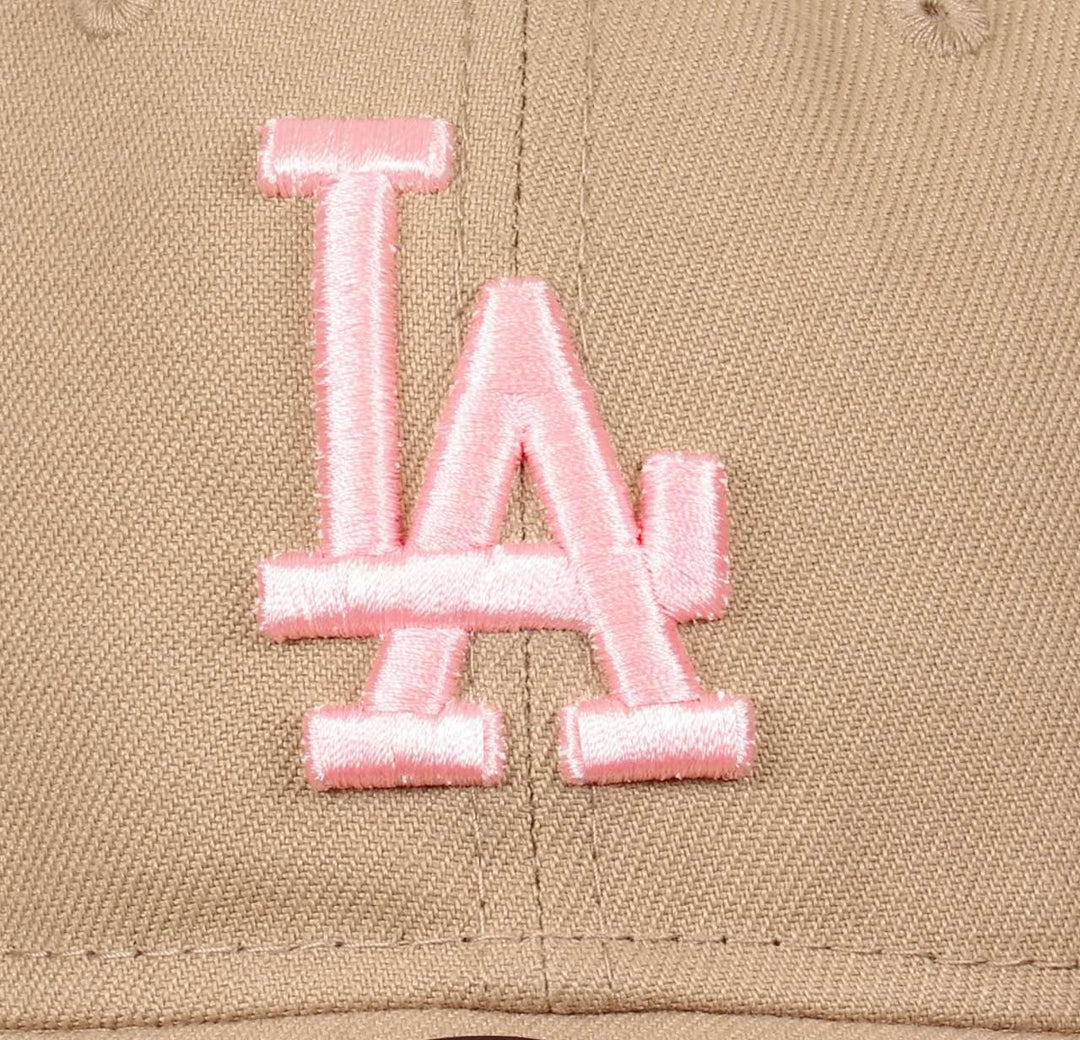 New Era 9Twenty Cap MLB Basecap Baseball Verstellbar Kappe 920-Dodgers-Camel#30896 Einheitsgrösse, 9