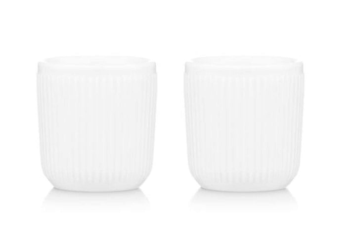 Bodum DOURO 2er Set DW Becher 0,1l weiss Porzellan, 12059-03