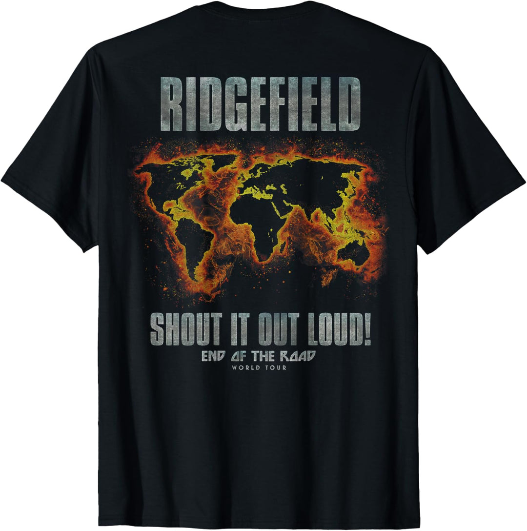 KISS - Exklusive offizielle End Of The Road Tour, RIDGEFIELD T-Shirt