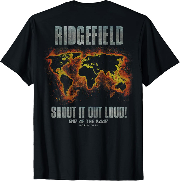 KISS - Exklusive offizielle End Of The Road Tour, RIDGEFIELD T-Shirt