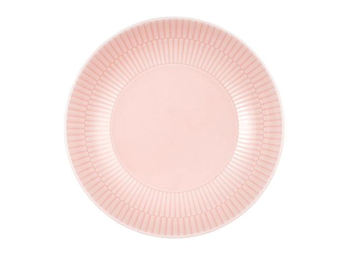 Seltmann Weiden Amina Rosé Suppenteller, 21 cm, Tiefe Suppenschale mit dezentem Relief-Muster, Spülm