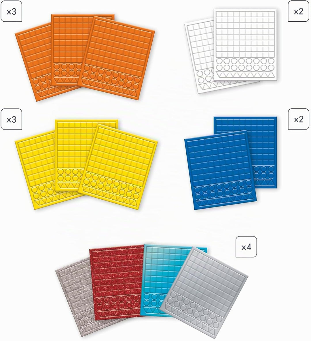 Janod - Mosaik-Set Weltraum - Les Ateliers du Calme - Kreatives Hobby Kinder - Feinmotorik und Konze
