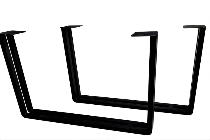 CasaXXl 2X Couchtisch Tischkufen aus Metall in schwarz - Robustes Tischgestell perfekt geeignet für