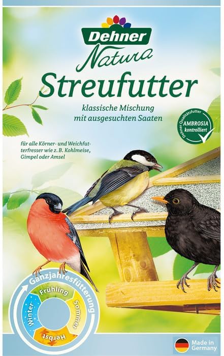 Dehner Natura Wildvogelfutter, Streufutter, 20 kg