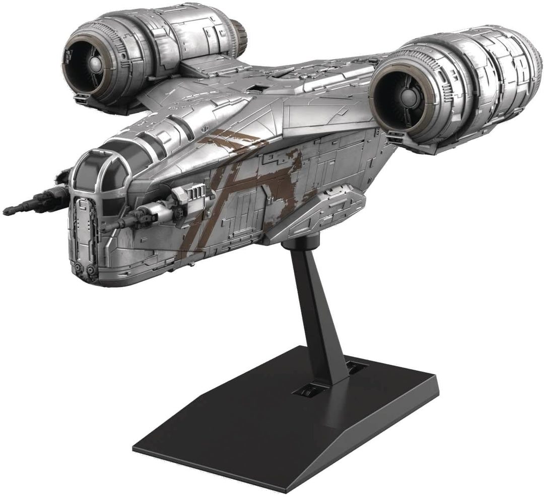 Bandai Hobby - Star Wars - Vehicle Model Razor Crest (Silver Coating Version )