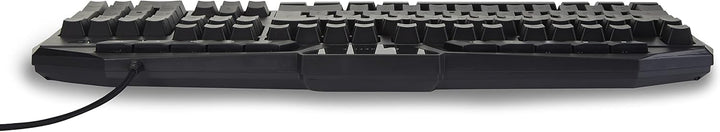 SureFire Kingpin Gaming Tastatur, Gaming Multimedia Keyboard mit programmierbarer LED-Hintergrundbel