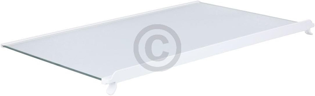 Einlegeboden aus Glas für Kühlteil kompatibel mit beko 4657830100 Abstellboden mit Leiste kompatibel