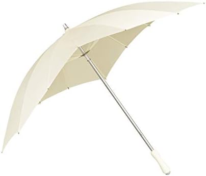 VON LILIENFELD Regenschirm Sonnenschirm Brautschirm Hochzeitsschirm Herz Creme, Creme
