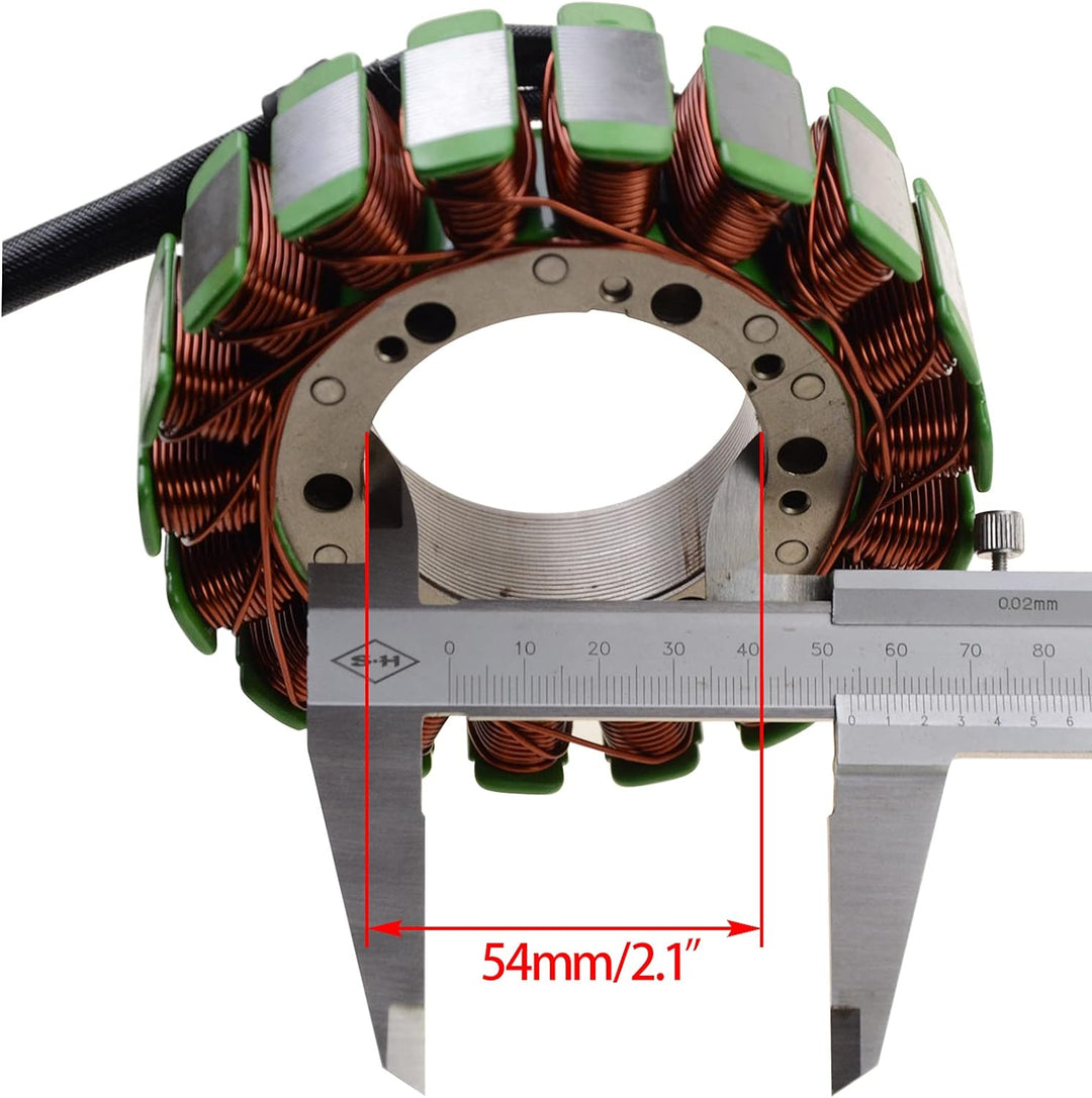 WOOSTAR 18 Spule Magneto Stator Ersatz für Aprilia ETV1000 Caponord ABS 2001-2009 Futura RST1000 Tuo
