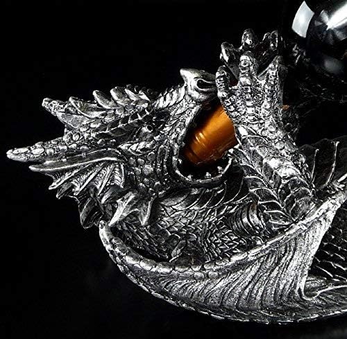 Drachen Figur Weinflaschen-Halter | Tolle Geschenkidee und Weinverpackung | lustig witzig