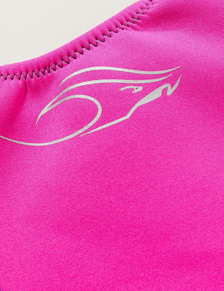 Aqua Sphere Unisex Jugend Stingray Hp Short Sleeve Wetsuit, rosa/Blau, 104 (Herstellergrösse: 2 Jahr