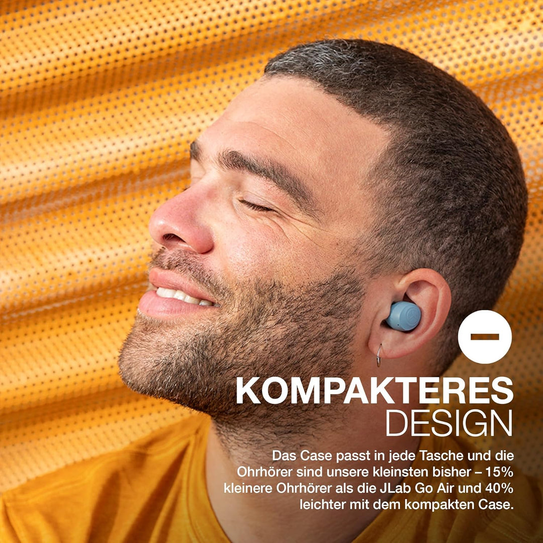 JLab Go Air Pop In Ear Kopfhörer kabellos Bluetooth, True Wireless Kopfhörer, 32+ Std Headphones, ka