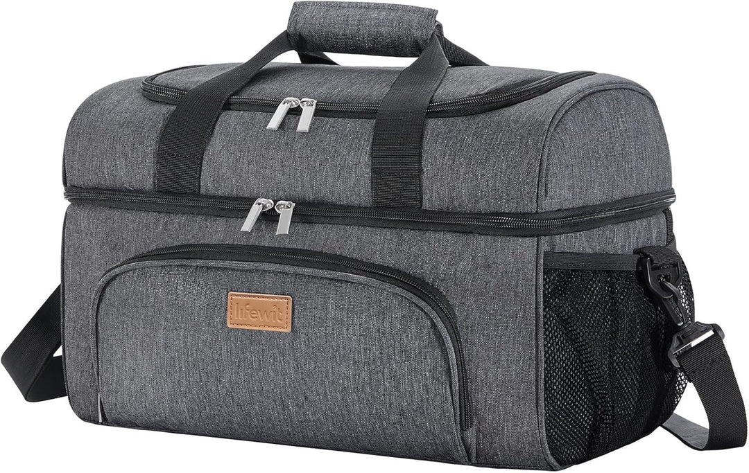 Lifewit Grosse Kühltasche 30L, Kühlbox Faltbar, Isolierte Lunch Tasche, Leichte, Tragbare Kühltasche