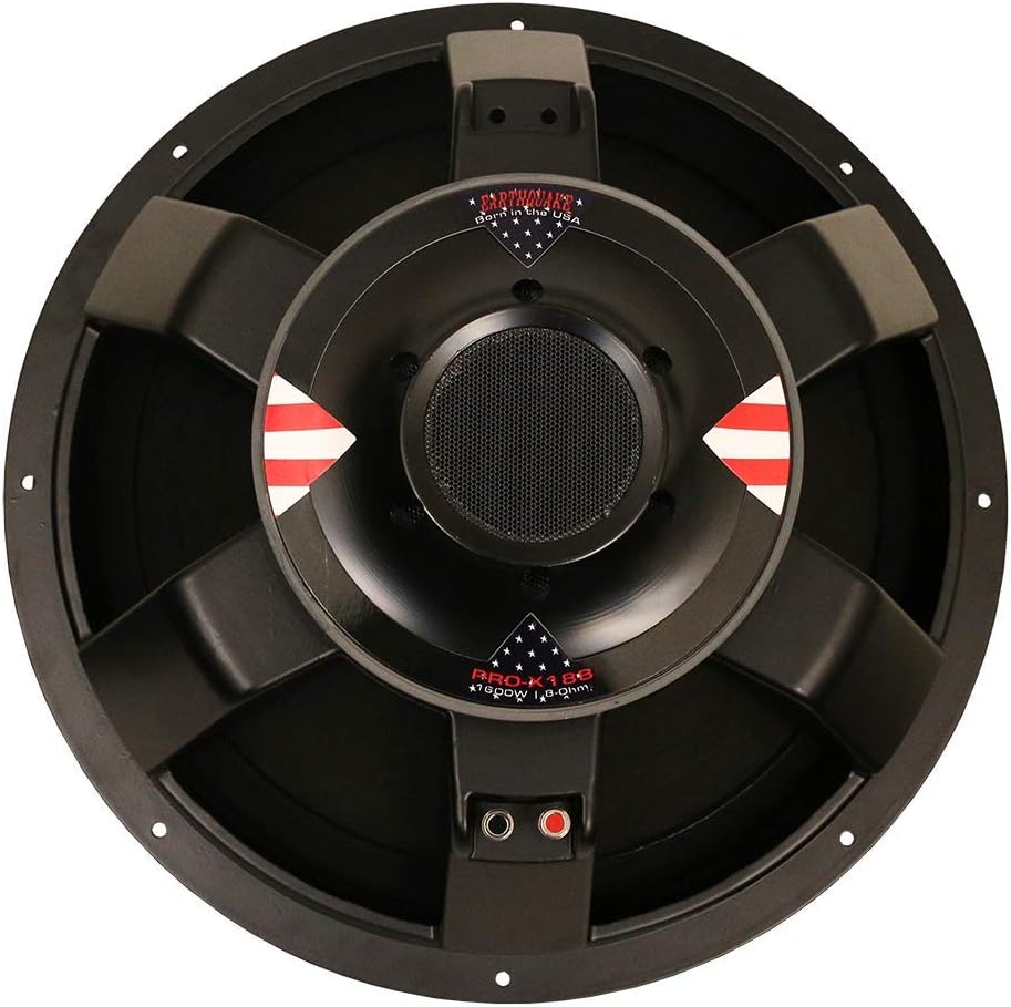 Earthquake Sound PRO-X18-8 18" 8-Ohm Professional Subwoofer schwarz