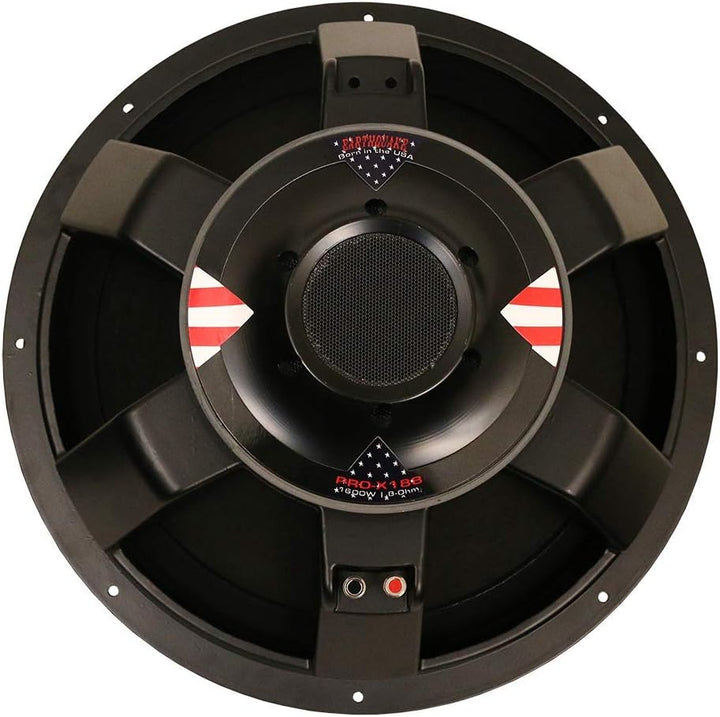 Earthquake Sound PRO-X18-8 18" 8-Ohm Professional Subwoofer schwarz