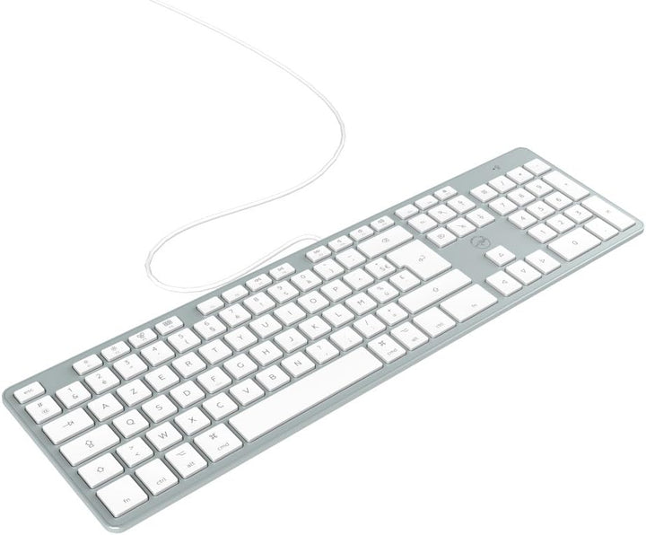 Mobility Lab Design Touch USB Mac Tastatur AZERTY Weiss- Tastaturen (Verkabelt, USB, AZERTY, Weiss)