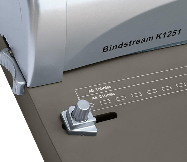 ProfiOffice® Bindegerät K1251, Bindemaschine, Bindeleistung bis 450 Blatt, DIN A4 (79027)