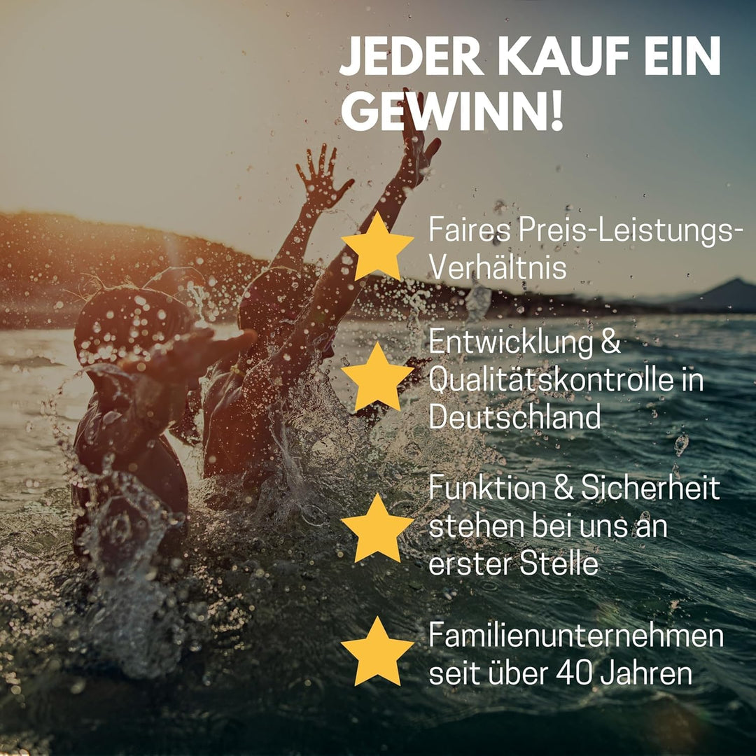 BEST SPORTING Bodyboard Kinder – Leichtes Surfbrett für Strand, Meer & Schwimmbad | 92 x 46 x 5 cm |