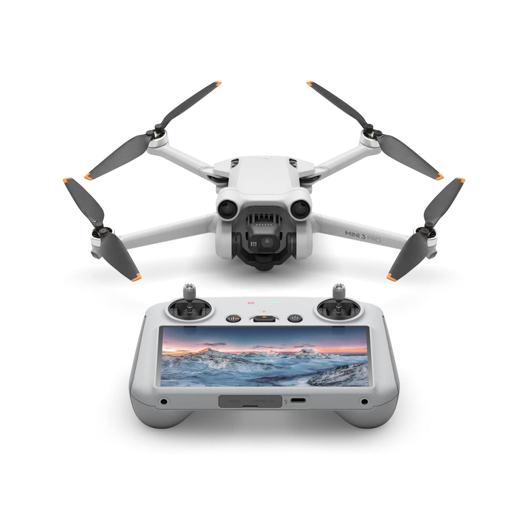 DJI Mini 3 Pro mit DJI Smart Control – Leichte und faltbare Kameradrohne mit 4K/60fps Videos, 48 MP