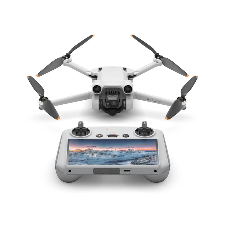 DJI Mini 3 Pro mit DJI Smart Control – Leichte und faltbare Kameradrohne mit 4K/60fps Videos, 48 MP