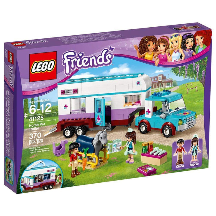 LEGO® Friends 41125 - Pferdeanhänger und Tierärztin Modern, Modern