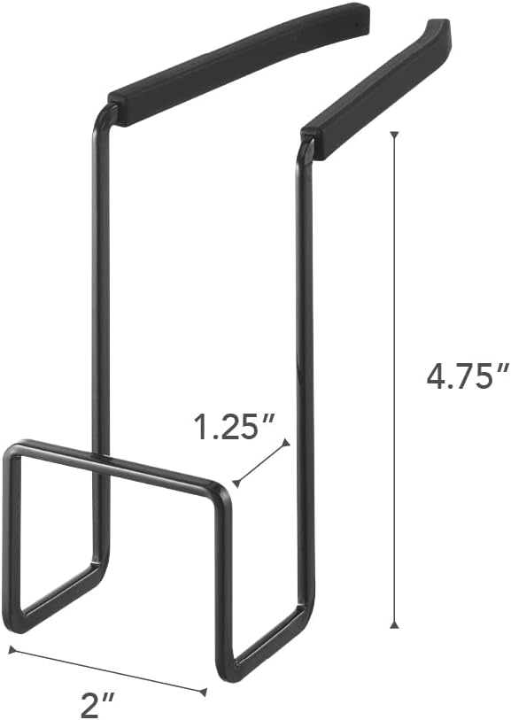 YAMAZAKI Home Wasserhahn Aufhängen – Küchen-Organizer für Spüle | Stahl | Schwammhalter, Legierter,