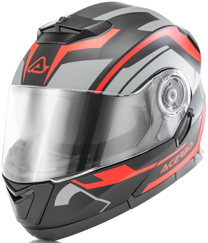 ACERBIS CASCO SEREL NERO/ROSSO XL