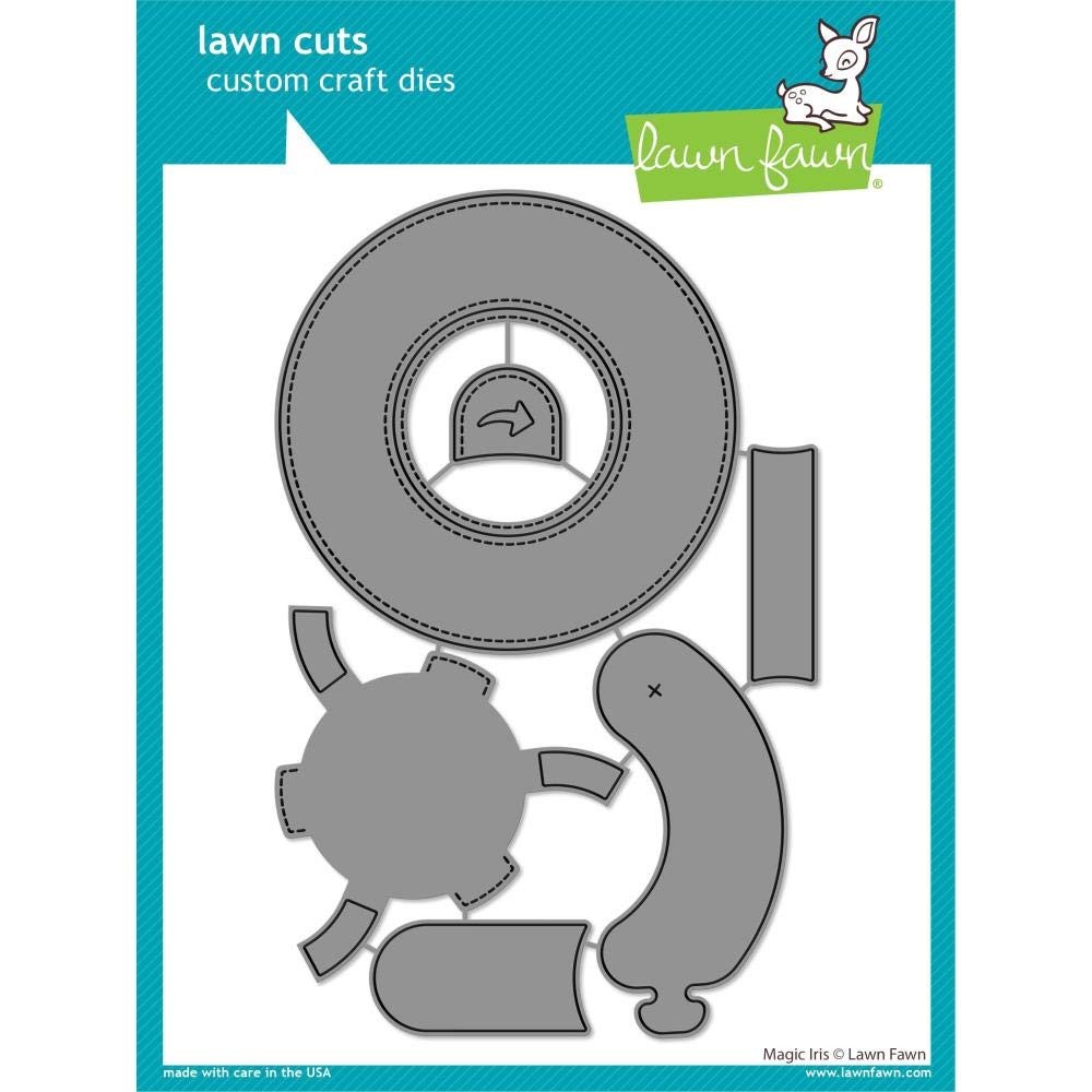 Lawn Cuts LF2238 Stanzschablone, Magic Iris Dies only, Dies only