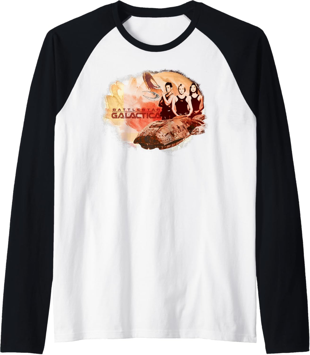 Battlestar Galactica Group Portrait Raglan