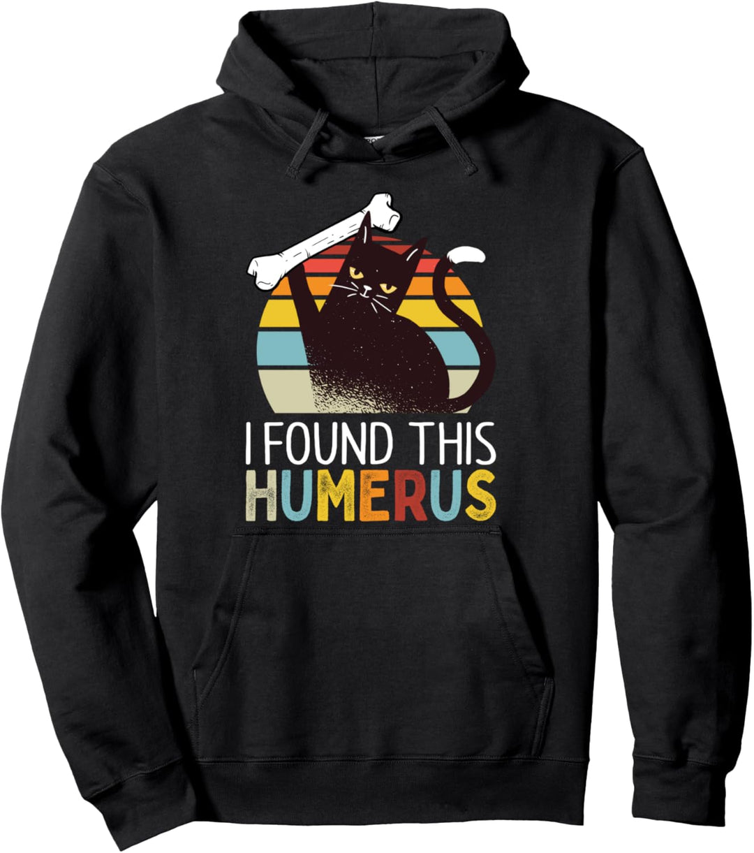 Katze Wortspiel Witz Fand Ich Diesen Humerus Humorvoll Pullover Hoodie