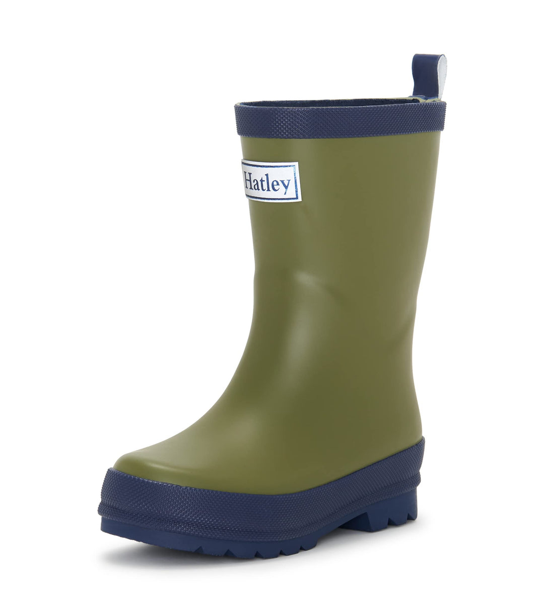 Hatley Unisex Baby Regenstiefel Classic Wellington Rain Boot 20 EU Grün, 20 EU Grün