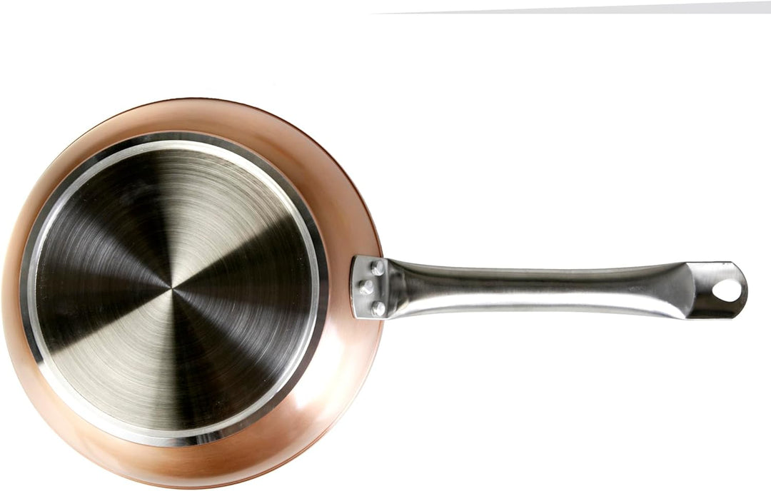 Wecook 10528 Bratpfanne, 28 cm, antihaftbeschichtet, Induktionsboden, frei von BPA und PFOA, geschmi