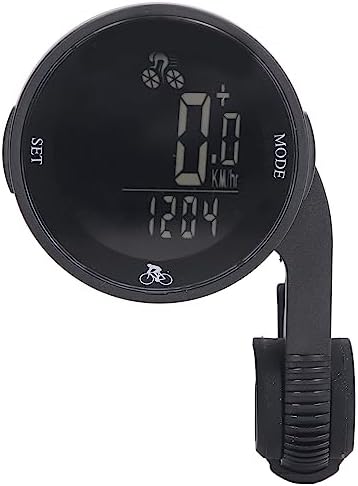Dpofirs Fahrrad-Tachometer, Kabelloser Kilometerzähler Mit LCD-Display, Wasserdichter Fahrradcompute