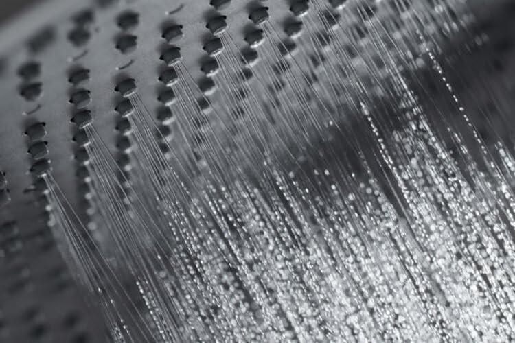 hansgrohe Duschkopf Regendusche Rainfinity (360mm, rund, 3 Strahlarten, Wandmontage) chrom