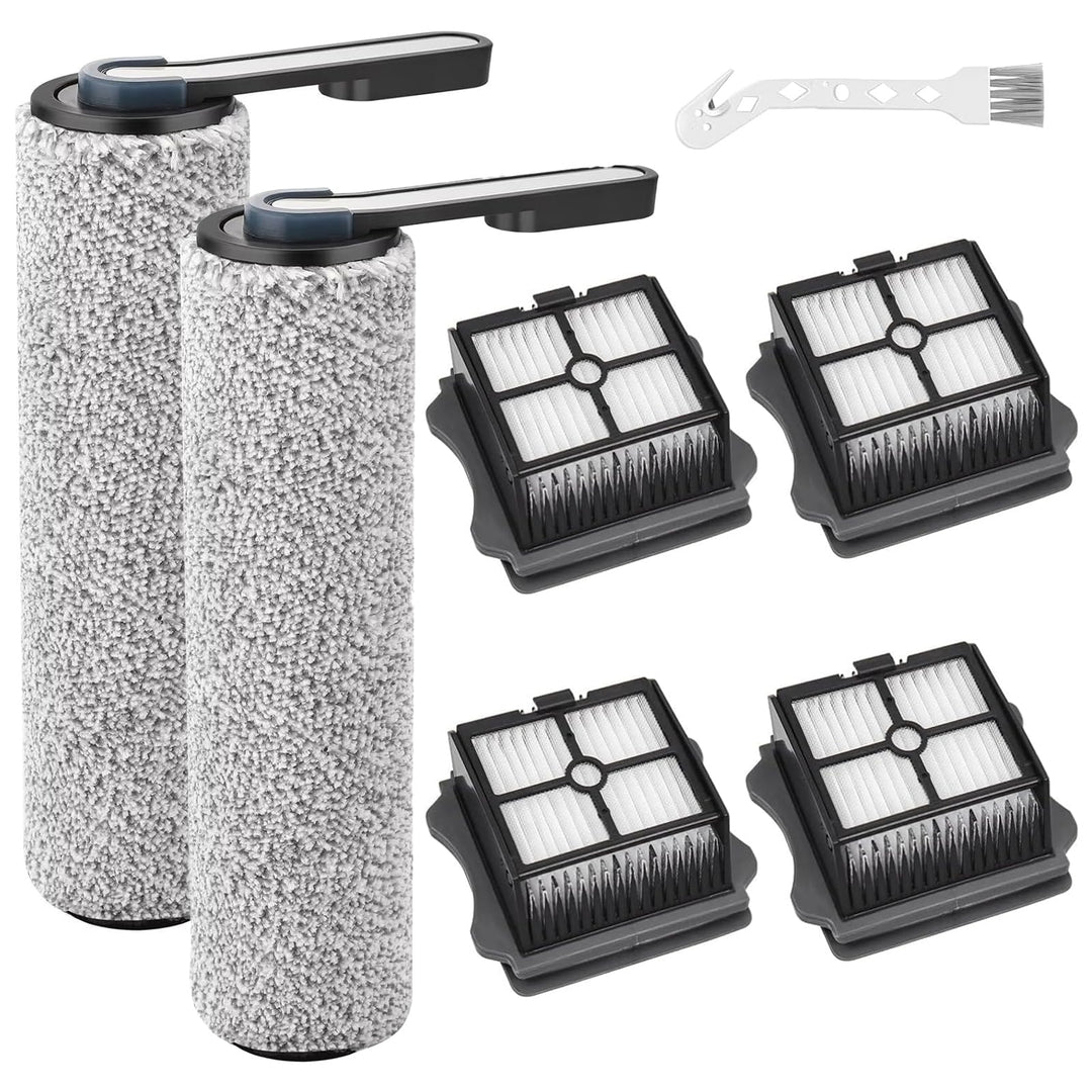 7 Stück Zubehörset für Tineco Floor One S5/S5 Pro/S5 Pro 2/S5, Zubehör Set mit Ersatzbürsten und Fil