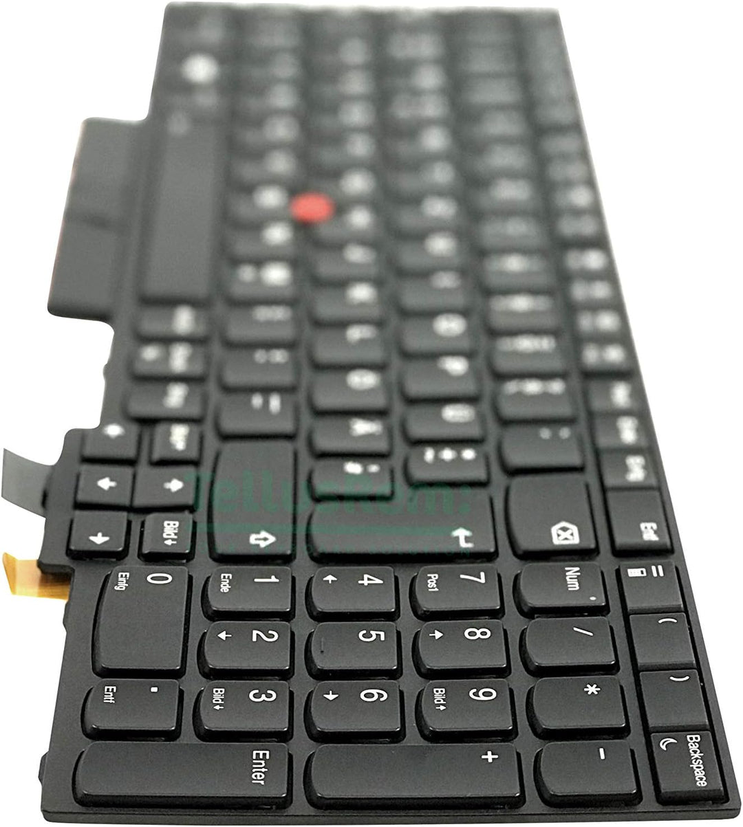TellusRem ersatztastatur Deutsche Hintergrundbeleuchtung für Lenovo Thinkpad T570 T580 P51s P52s Bac