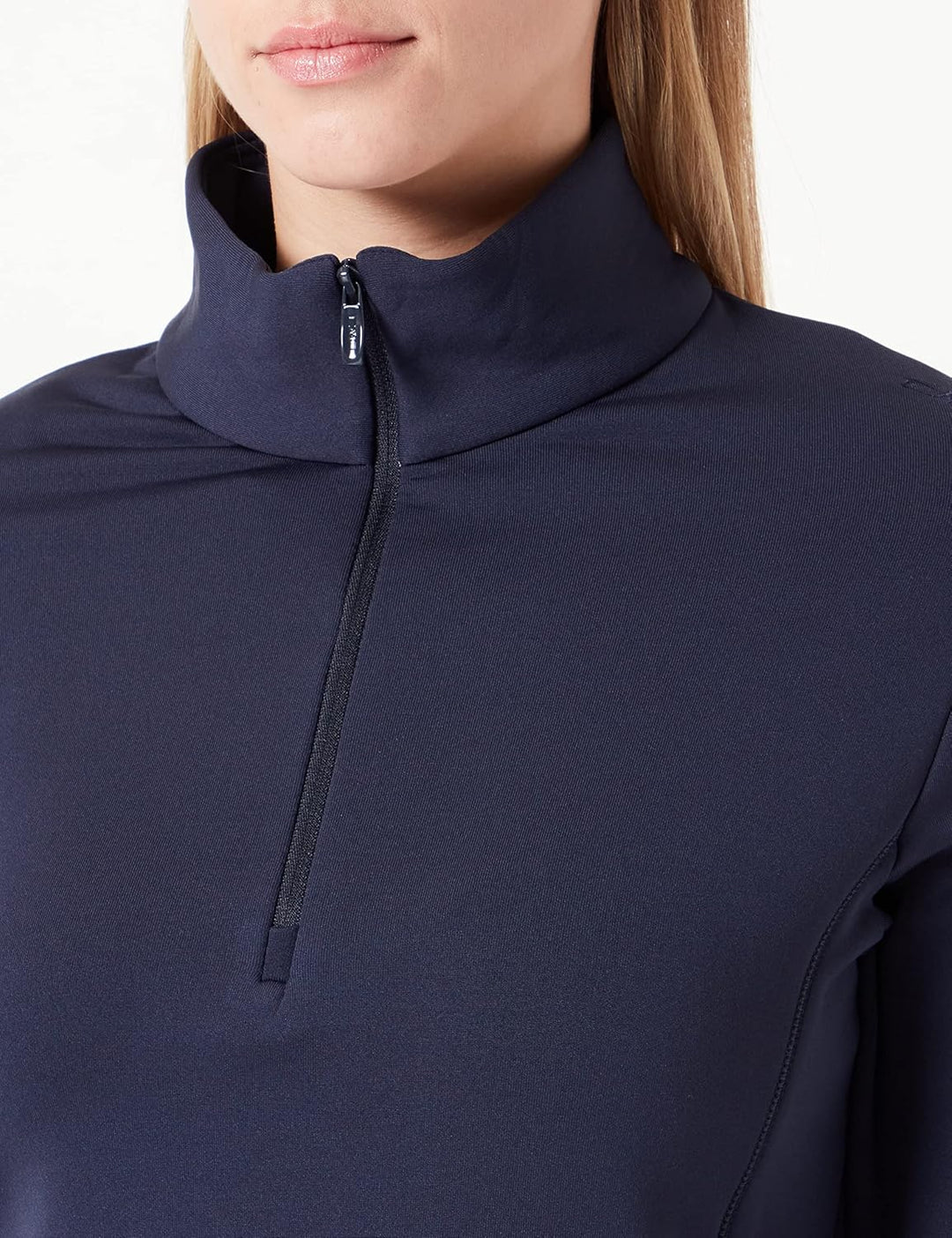 CMP Damen Fleece und Funktionsshirt Fleeceshirt 40 Schwarz Blau, 40 Schwarz Blau