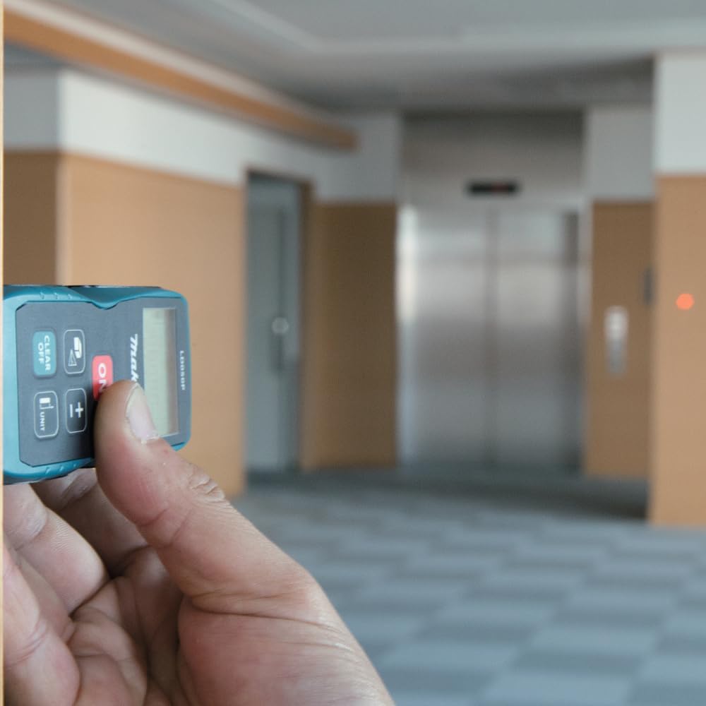 Makita LD050P Entfernungsmesser 40 m Single, Single