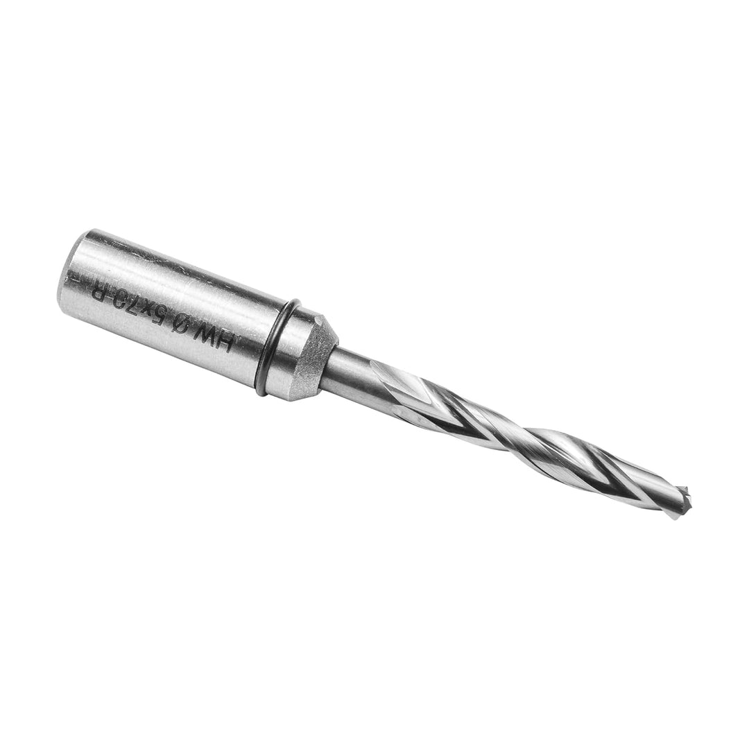 ENT 22741 Dübelbohrer VHW, Schaft (S) 10 mm, Durchmesser (D) 5 mm, NL 30 mm, SL 30 mm, L 70 mm, Rech