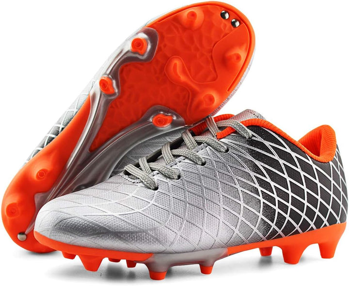 JABASIC Kinder Soccer Boots Jungen Mädchen Sportlich Draussen Fussballschuh 28 EU Splitter, 28 EU Sp