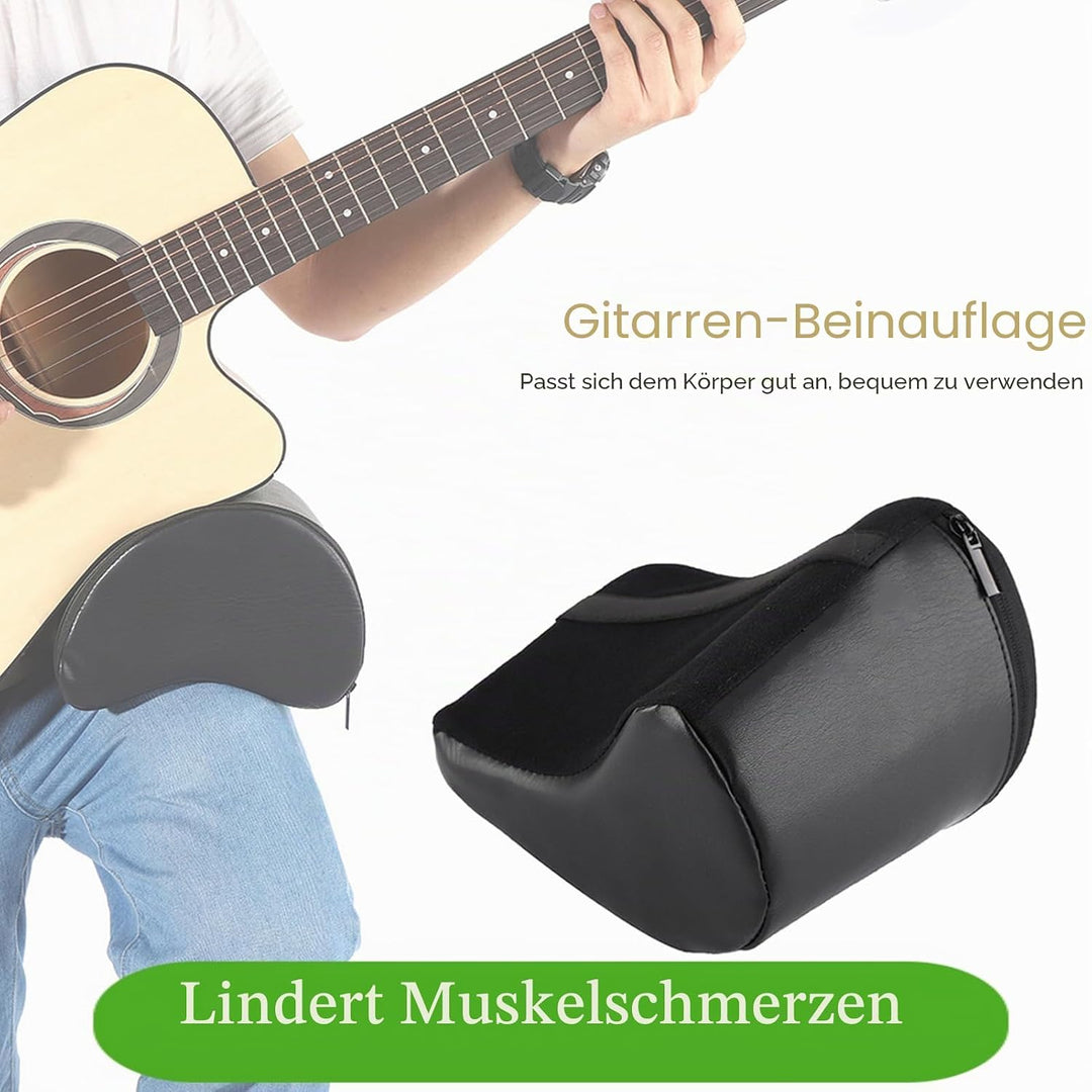 Klassische Gitarre Unterstützung Gitarre Kissen Bein 25×20×10 Langlebige Gitarre Weiche Bein Pad Mus