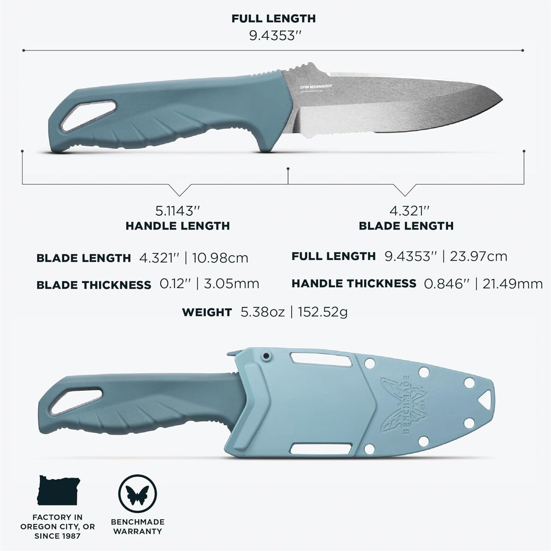 Benchmade Cuchillo UNDERCURRENT Santoprene CPM-MagnaCut