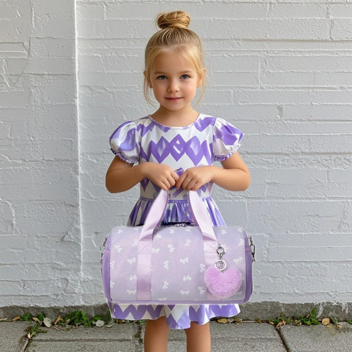 Schmetterling Tasche Kinder Sporttasche Mädchen Ballett Mädchen Kinderhandtasche Balletttasche Kinde