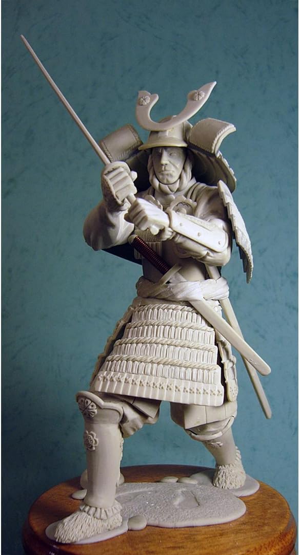 MiniArt 16028 1:16 Fig. Samurai Krieger - originalgetreue Nachbildung, Modellbau, Plastik Bausatz, B